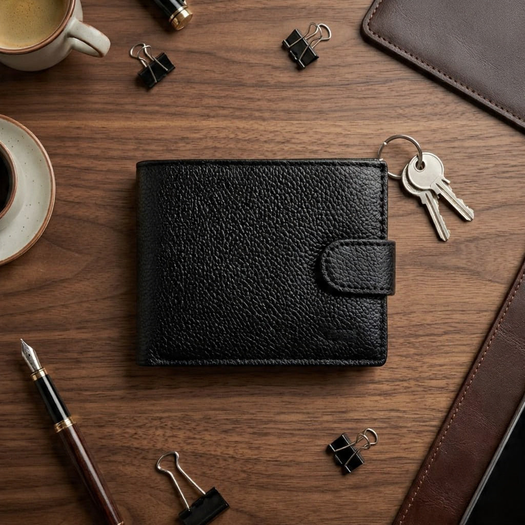 Premium Snap Closure Wallet – Multi Card Everyday Carry Wallet
