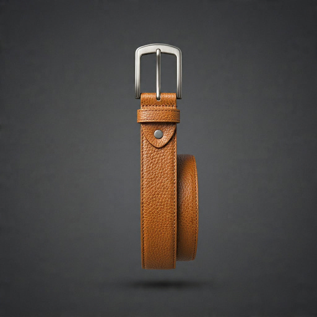 Classic Leather Belt – Premium Everyday Wear Belt | Tan