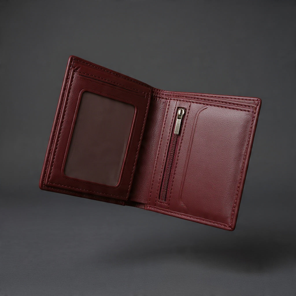Premium Crazy Horse Leather Wallet for Men