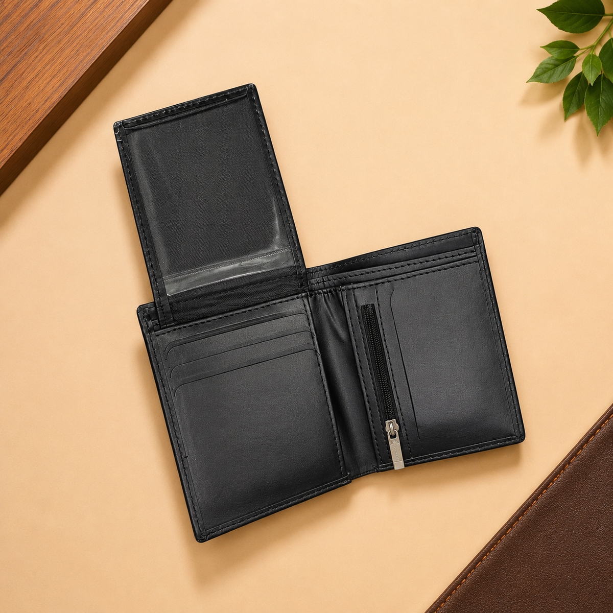 Premium Crazy Horse Leather Wallet for Men