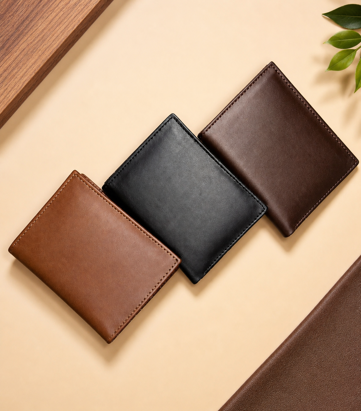 Premium Crazy Horse Leather Wallet for Men