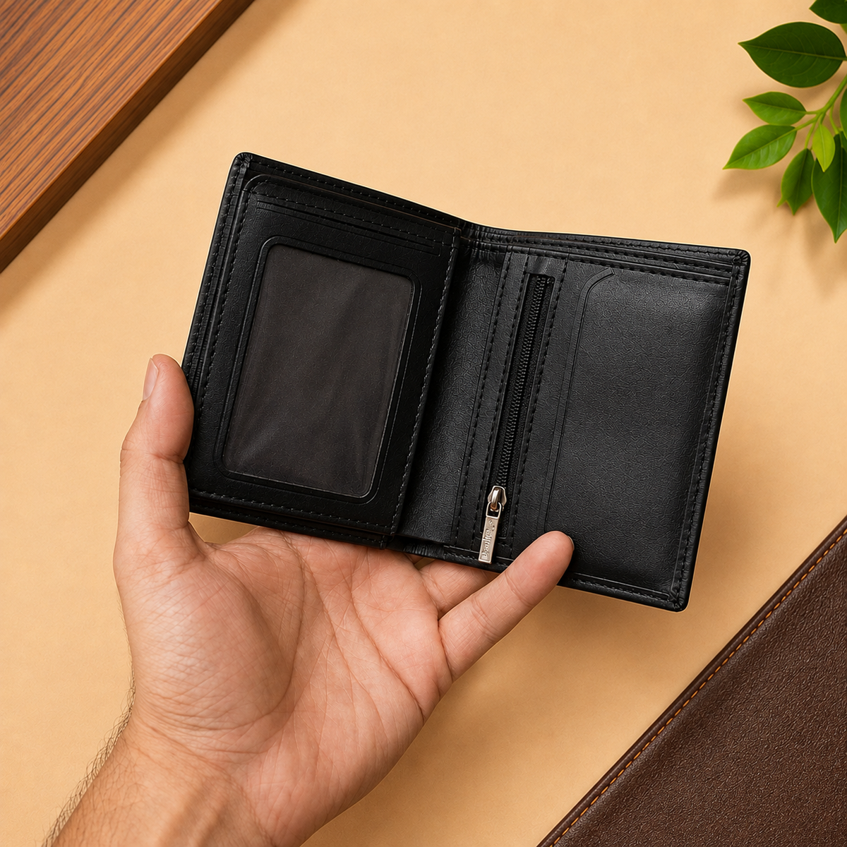 Premium Crazy Horse Leather Wallet for Men