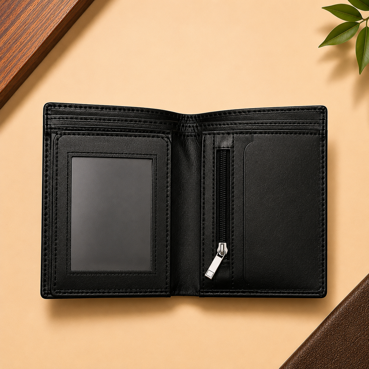 Premium Crazy Horse Leather Wallet for Men